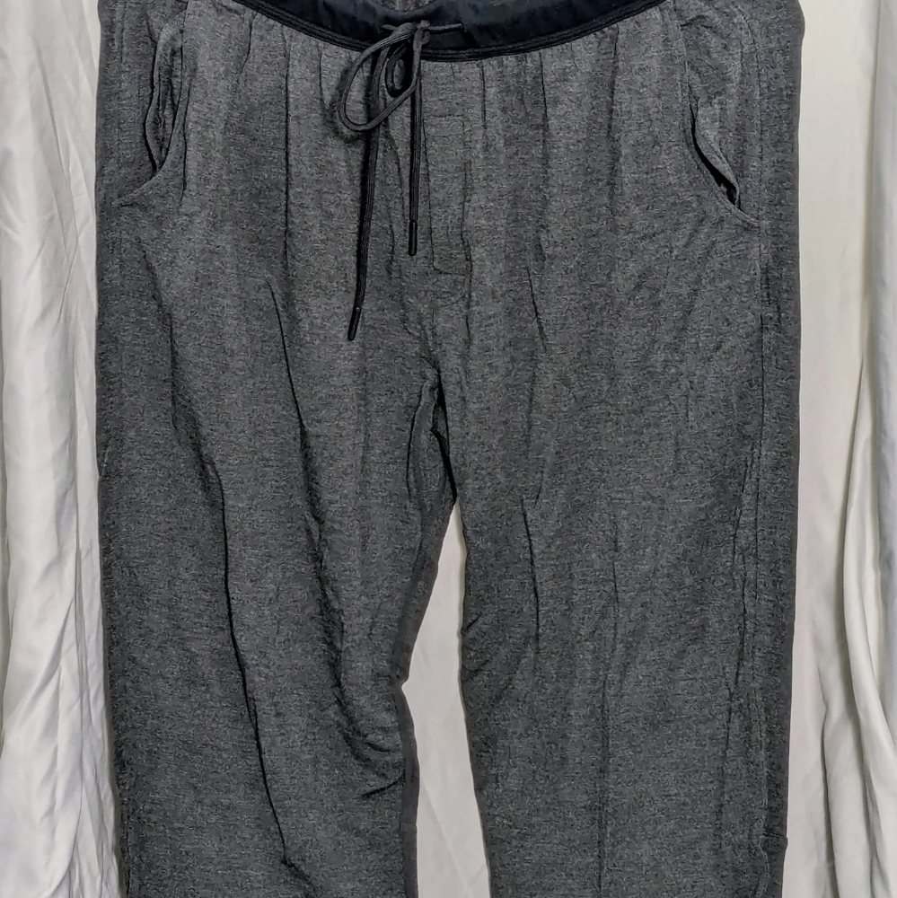 Jambys long lounge sleep pajama wear pants size S grey
